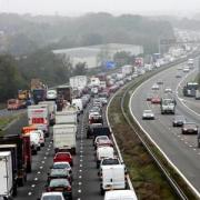 Why is there a 50mph speed limit on both sides of M27?