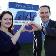 Nikki Rees from the ABP Southampton Marathon and Alastair Welch, ABP Southampton director, urge running clubs to show some love for the city’s runners and sign up as ABP Milemakers