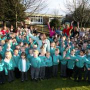 Fryern Infant School celebrate their Ofsted report