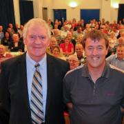 An Evening with Lawrie McMenemy  & Matt Le Tissier at Otterbourne Village hall in aid of former saints defender Kevin Moore who is suffering from Dementia..