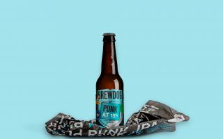 The stronger version of the classic Brewdog Punk IPA beer will be available in 330ml bottles (BrewDog)