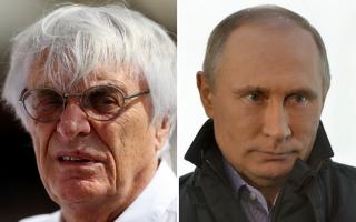 The former F1 executive defended Mr Putin's actions in the interview (PA)