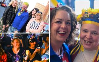 Hundreds of people celebrated Eurovision at a party organised by the Southampton Ukrainian Community Support Group