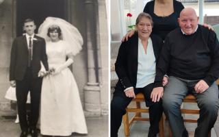 Linda, 78, and Michael Cummins, 82, who live in East Wellow got married in 1963