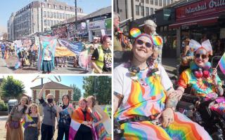 Hundreds of people attended Eastleigh Pride on Saturday