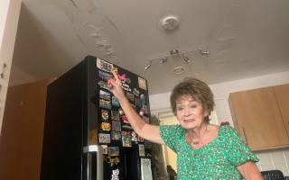 Patricia has told of her anger after Vivid refused to fix the damages done to her flat