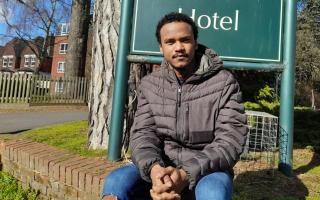 Asylum seeker Tevin Padilla is still waiting for the Home Office to approve his application