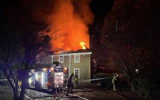 Cudridge home destroyed in fire
