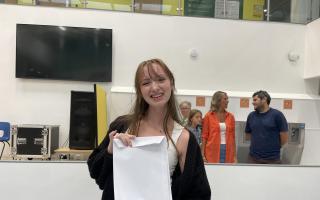 Katie Rankin, 16, from Bitterne Park School achieved five grade 9s