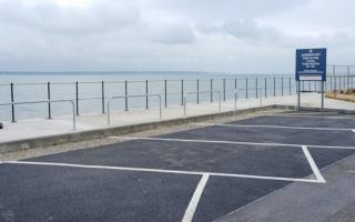 A £1.2m project to fix Stokes Bay's damaged seawall has been completed