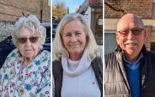 L-R: Shirley Cansfield, Laura Day, and Jonathan Brazier