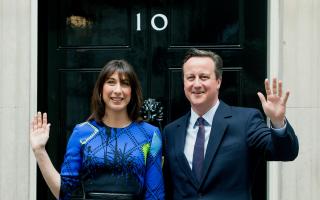 David Cameron arriving at 10 Downing Street last year after his election victory was confirmed