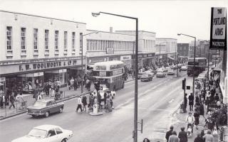 Woolworth in 1971  at 1308 Above Bar Street.