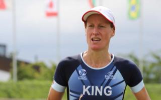Camille King, from Dibden Purlieu, is a member of Team GB in long-distance triathlons