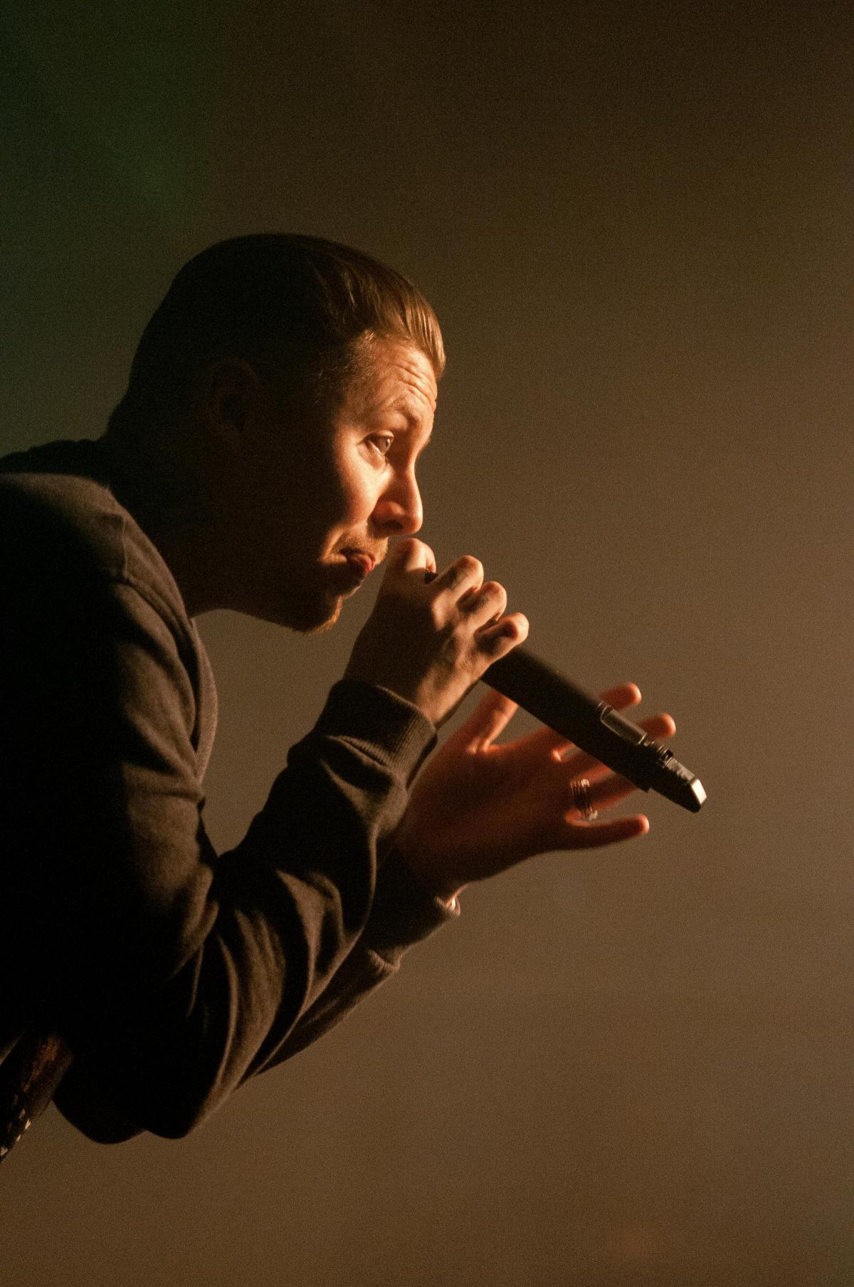 Professor Green performing at the University of Southampton's Students' Union