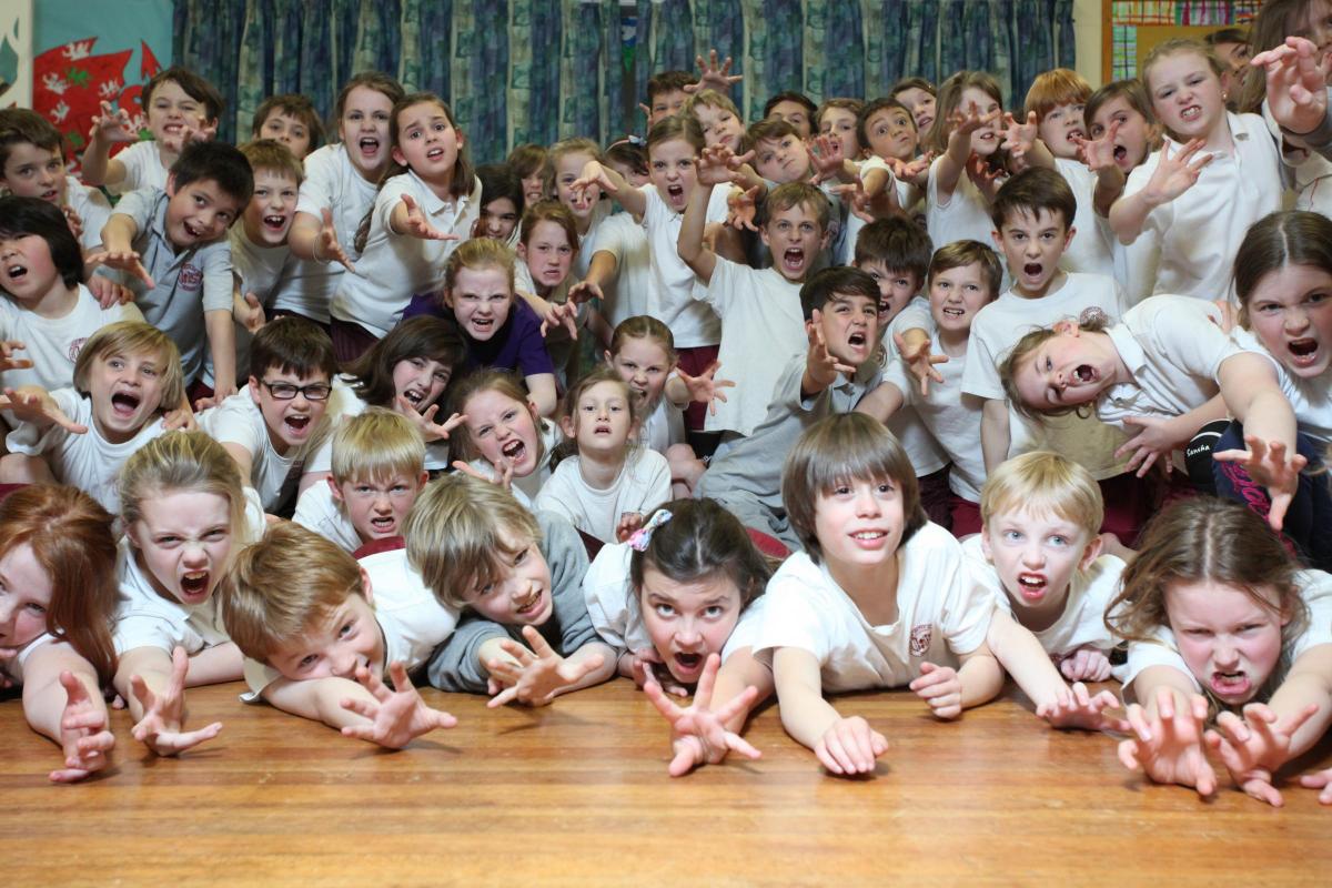 Halterworth Community Primary School. Picture from Rock Challenge 2015.