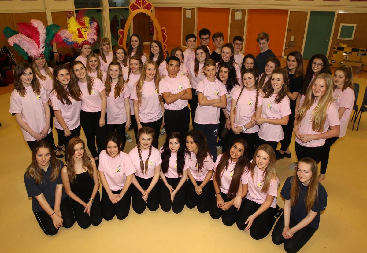 Hamble Community Sports College. Picture from Rock Challenge 2015.