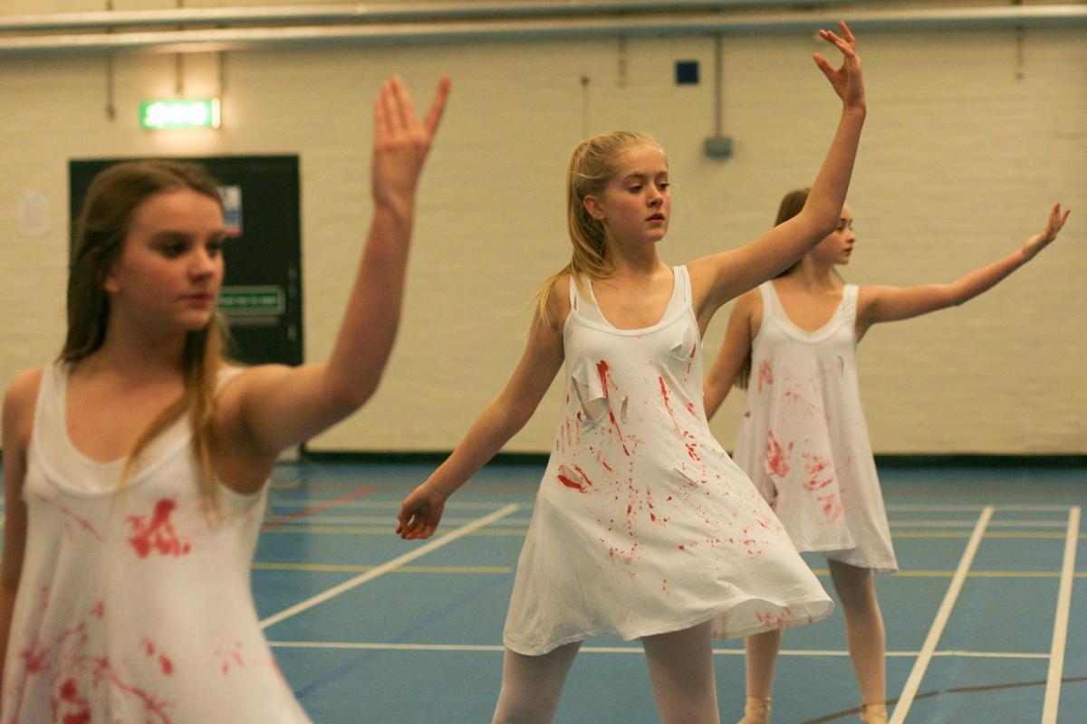 Swanmore College. Picture from Rock Challenge 2015.