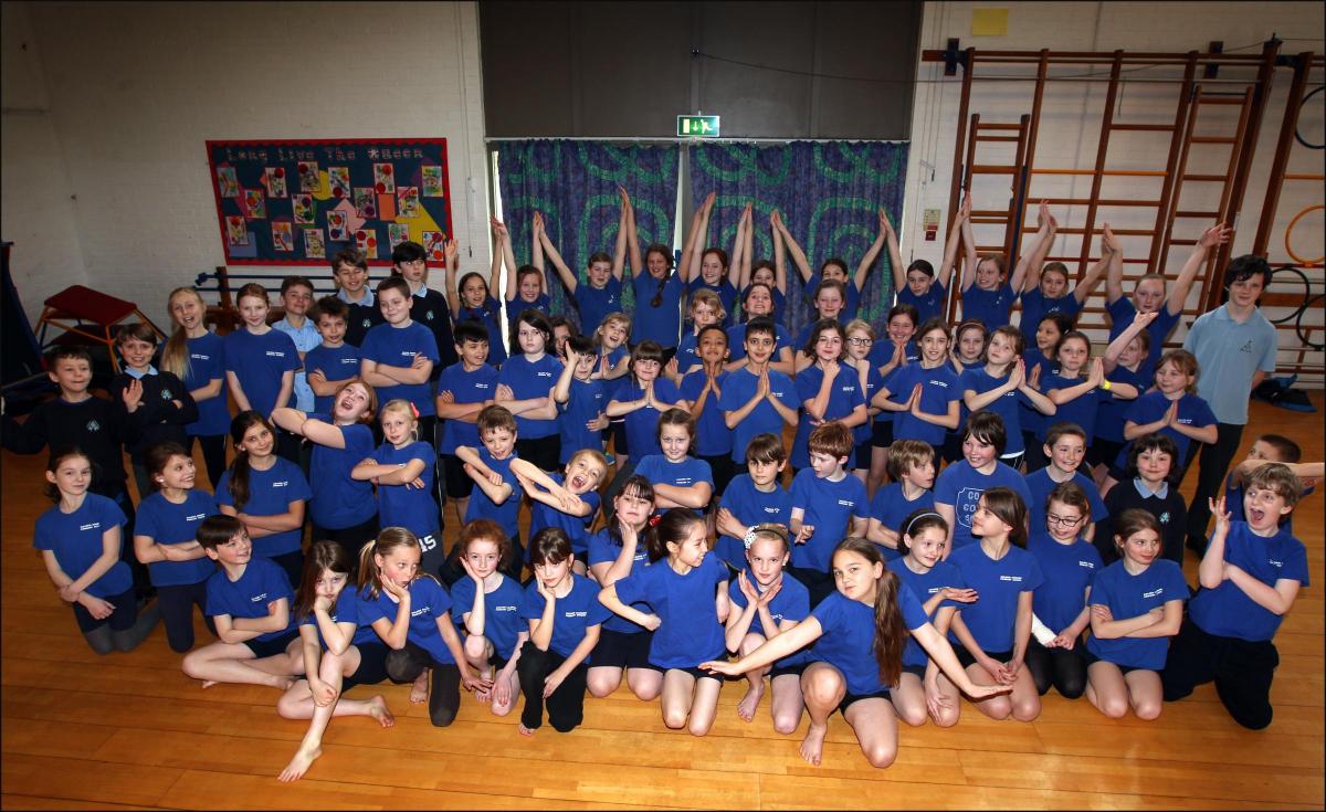 Peter Symonds College. Picture from Rock Challenge 2015.