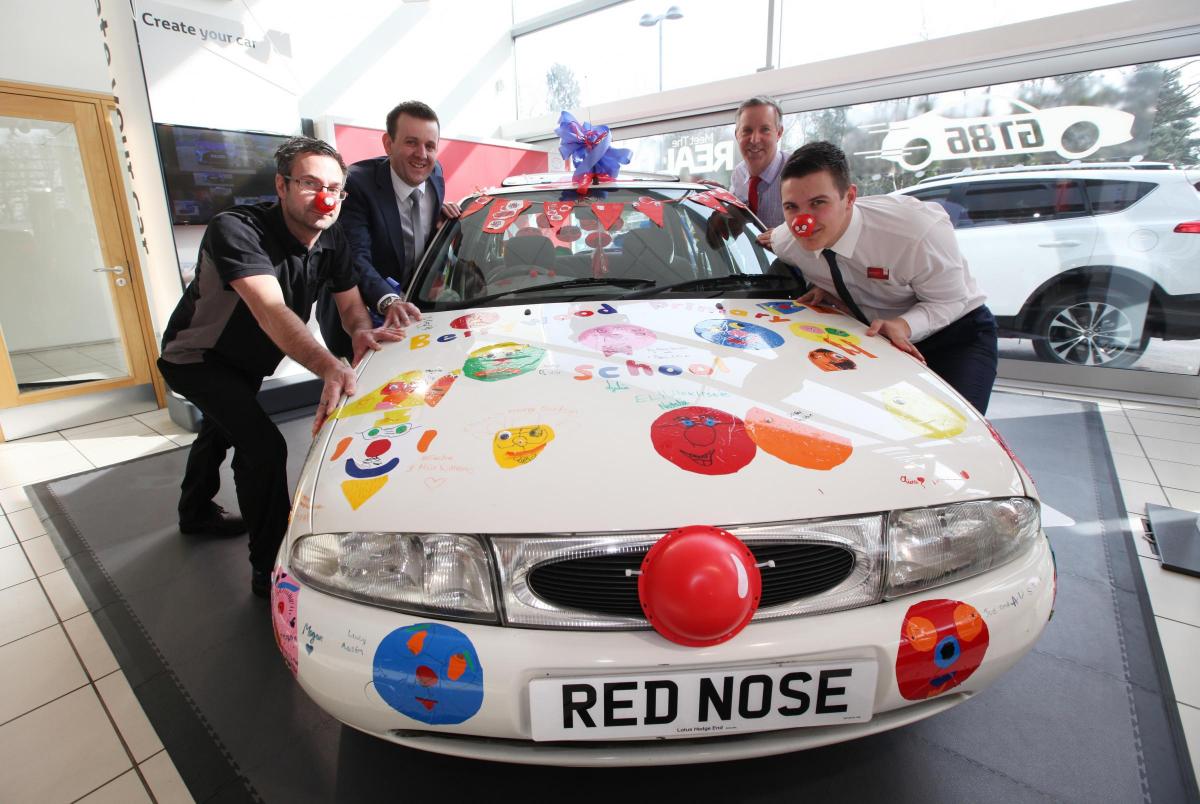 Comic Relief - Snows Toyota in Hedge End