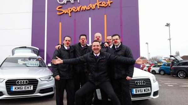 Staff at Imperial Car Supermarket in Southampton are running a charity car wash.