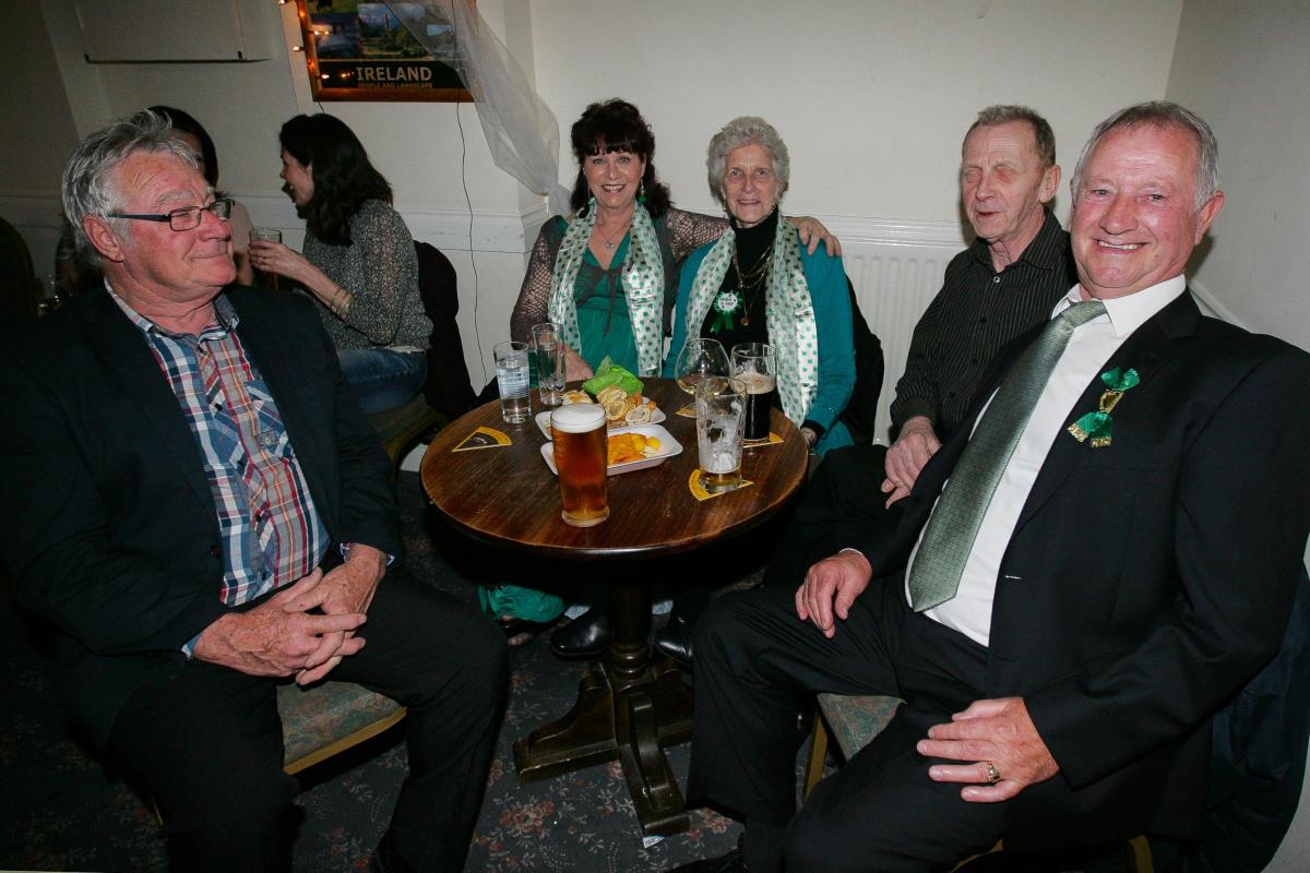 St Patrick's Day celebrations at Eastleigh Irish Club