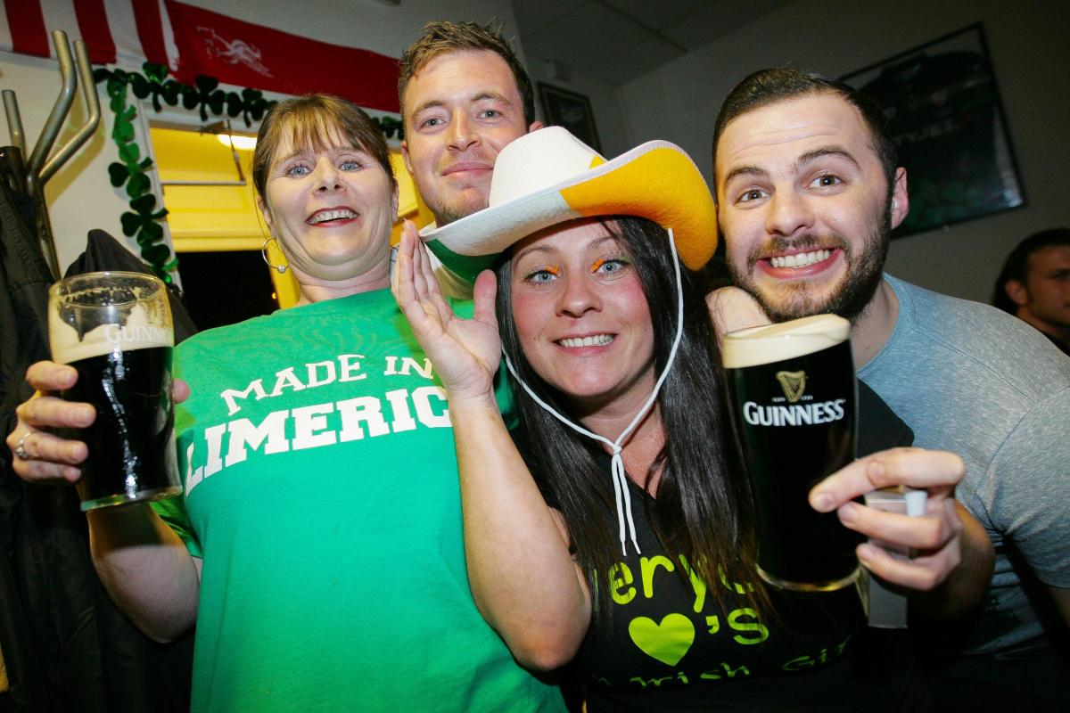 St Patrick's Day celebrations at Eastleigh Irish Club