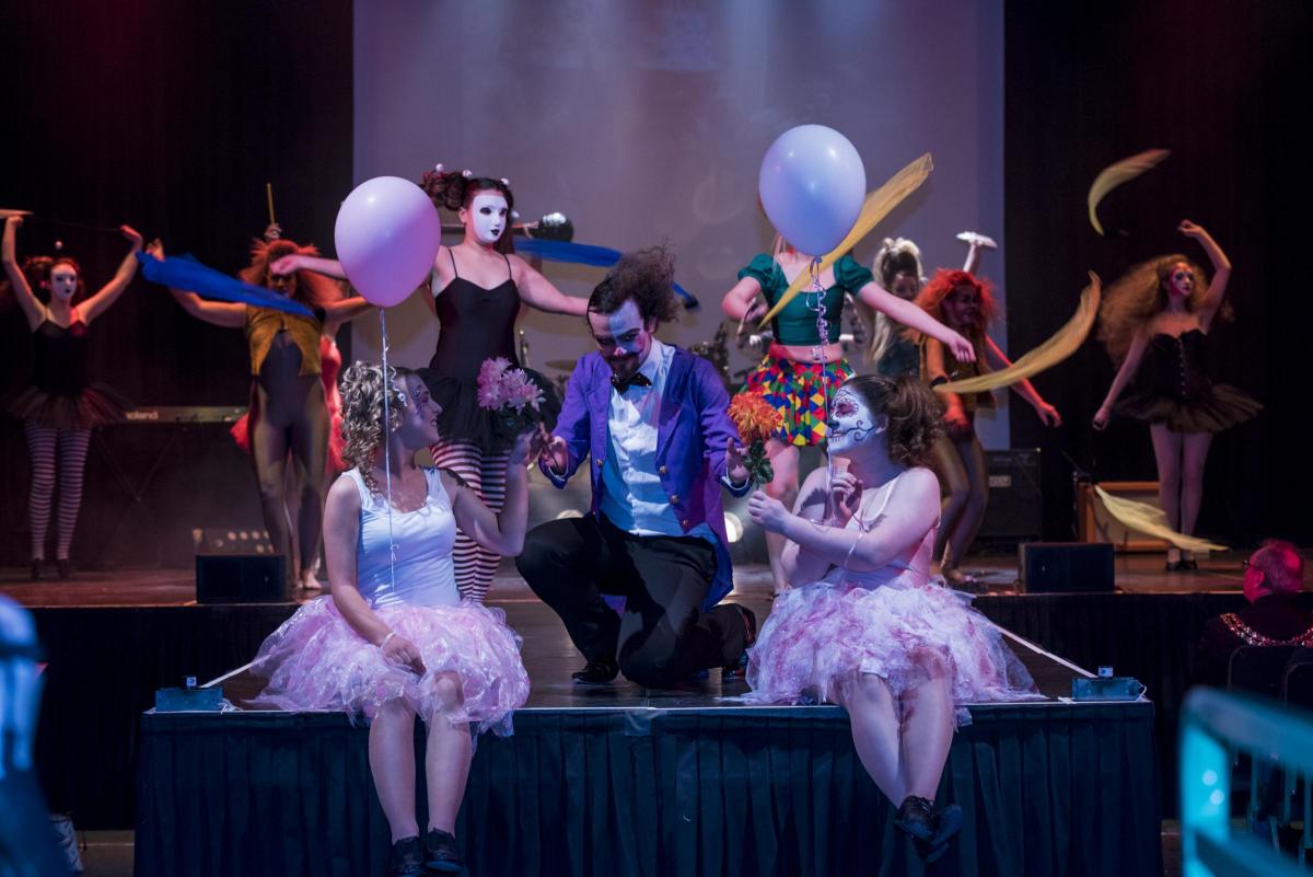 Photos from Fareham College's Hair and Beauty Showcase