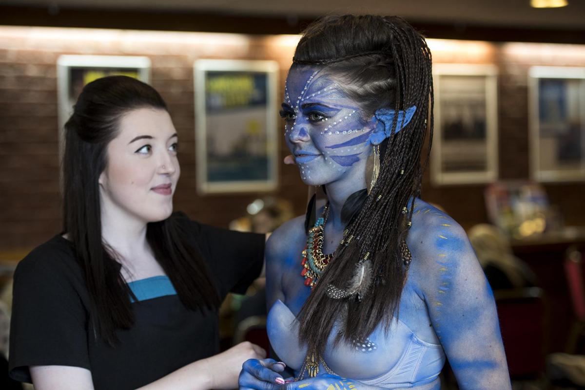 Photos from Fareham College's Hair and Beauty Showcase