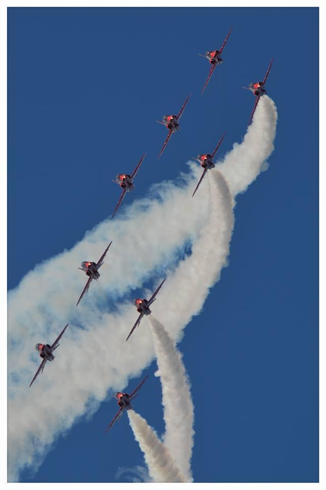 Red Arrows in Southampton