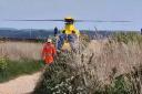 A Hampshire and Isle of Wight Air Ambulance was sent to the scene.