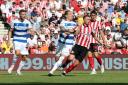 Corry Evans in action for Sunderland against Queens Park Rangers