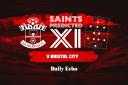 Saints could make one or two changes to face Bristol City at St Mary's