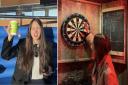Olivia Rodrigo on the Isle of Wight ferry and playing darts with Louis Partridge