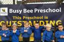 Children at Busy Bee Preschool on Marlborough Road