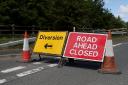 Road Closed signs (David Davies/PA)