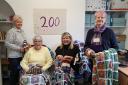 From left: Jeni Bell – Admiral Nurse, Linda Hughes – Chandlers Ford u3a, Sarah Weekes – Director of Community Services at St. John’s Winchester and Debby Bartlett – Chandlers Ford u3a