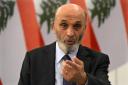 Lebanese Christian leader Samir Geagea blasted Hezbollah for opening a front with Israel to back up its ally Hamas, saying it has harmed Lebanon without making a dent in Israel’s crushing offensive in the Gaza Strip (Hussein Malla/AP)
