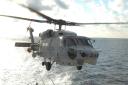 The crash involved SH-60K choppers (Japan Maritime Self-Defence Force via AP)