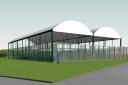 Plans to build padel courts by a Places Leisure Eastleigh