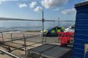 Multi-agency response at concern for welfare in Sandbanks