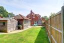 Look inside this beautiful detached home vaulted ceilings and exposed oak beams