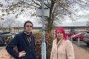 ACTION: Cllr Ed Kimberley and Cllr Jill Desayrah both said they wanted managers of Elgar Retail Park in Blackpole to consider residents living close by after a noisy leaf blower caused disturbance