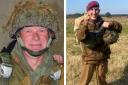 Paul Culshaw and ex-Para, Terry Guildford, are Islanders who jumped into Arnhem recently.