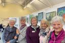 Colleen Cockroft, Hilary Buttle, Karen Holloway, Jane Evans and Pat Jeskins