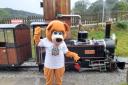 Fudge the Bear, the charity's mascot