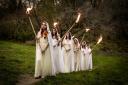 The Mediaeval Baebes' Christmas concert and torchlit procession