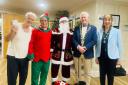 Harrier Grange Care Home hosted the festive event for residents to enjoy