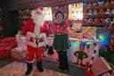 The P20 residents events team invited Santa to attend their Santa's Celebration event