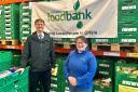 Salisbury Foodbank has received a donation of £320 from Salisbury Reds to help with its Christmas hampers